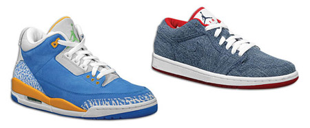 Nike Air Jordan Retro 1 & 3