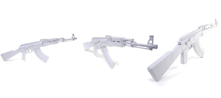 Bored?? Make A Paper AK-47