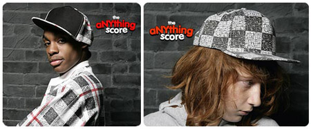 aNYthing Plaid Cap & Crew