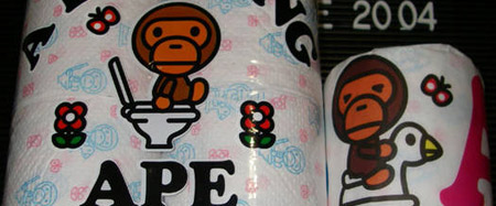 Bathing Ape Toilet paper
