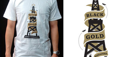 Benny Gold x Black Chamber 1 Year Anniversary T-Shirt