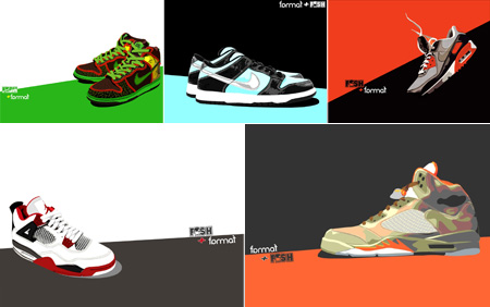 Format x FYSH: Sneaker Wallpapers Set