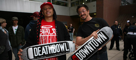 Deathbowl to Downtown x 5Boro Skateboards