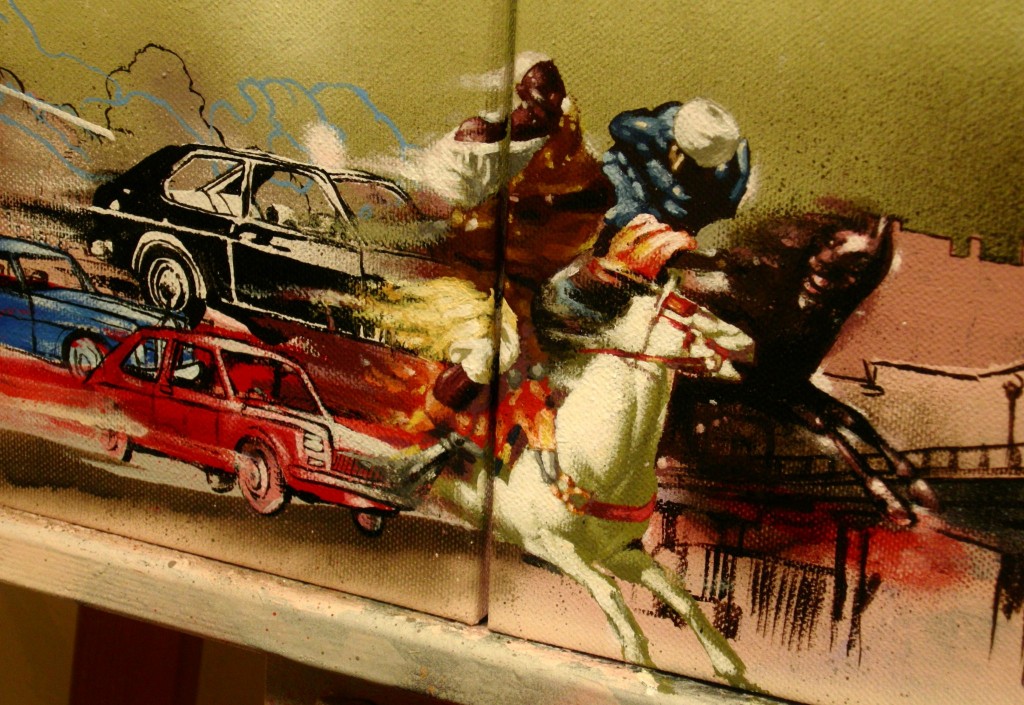 dixon / Painting / in studio