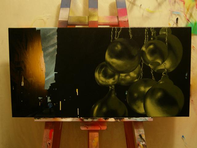 dixon / Painting for Cairo show