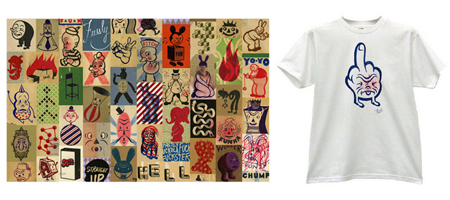 New Gary Taxali Print & T-Shirt