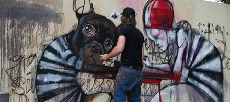 Herakut Bombs Los Angeles