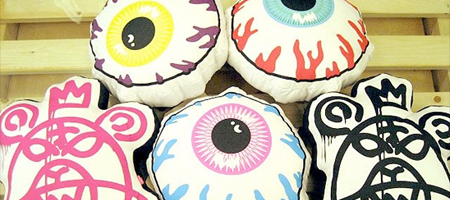 New Mishka Throw Pillows
