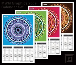 “Cycles & Seasons” 2009 Calendar Set.