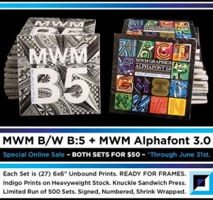 MWM B/W B:5 + Alphafont 3.0.