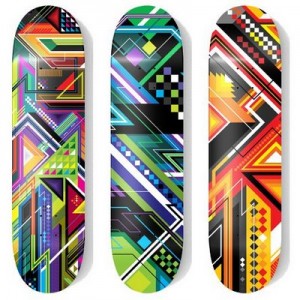 MWM X DeckPeck Skateboards.