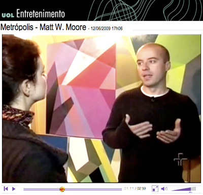 TV Cultura Brazil. Studio Visit.