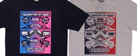 Nike Air Force 1 25th Anniversary Tees