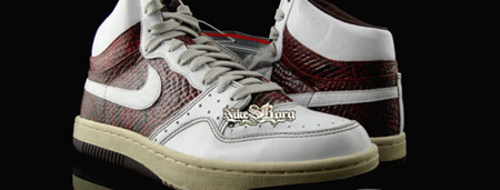 Nike Snakeskin Court Force High Sample