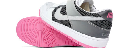 Nike Air Zoom White/Black/Pink Dunkesto