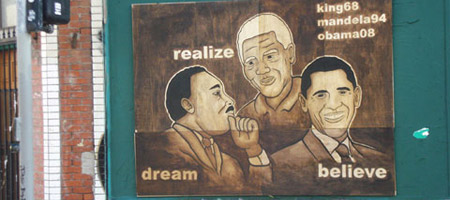 Obama, King, and Mandela