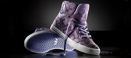 Supra Purple Tie-Dye Skytop