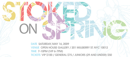 Stoked on Spring Auction @ Open House Gallery