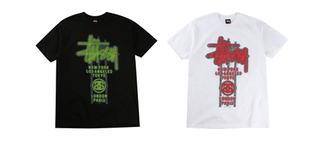 Stussy ‘Neon’ Tees