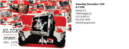 Stussy x Slick in San Francisco