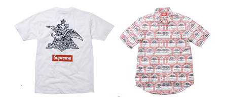 Supreme x Budweiser Collection