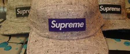 Supreme Silk Herringbone Cap