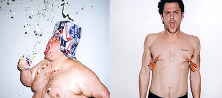 Jackass x Terry Richardson at LaFloret Museum Harajuku