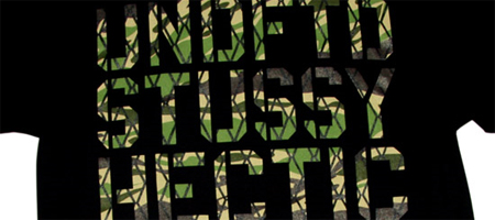 UNDFTD x Stussy x realmad Hectic Tee