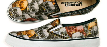 Upper Playground slip-ons
