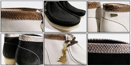 Chapter World x Clark Wallabees