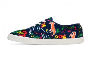 Maison KitsunÃ© “Absinthe” Printed Sneaker