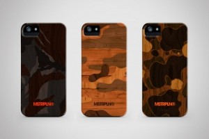 MSTRPLN ‘Modern Woodgrain Camouflage’ iPhone Cases