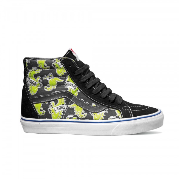 Vans-Classics_Sk8-Hi-Reissue_Vanosaur-Black_Fall-2013