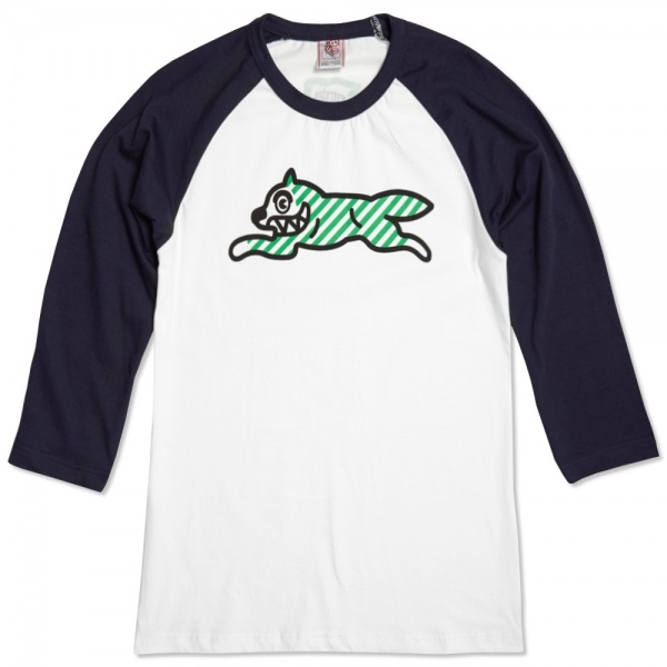 Ice Cream “Running Dog” Baseball Tee