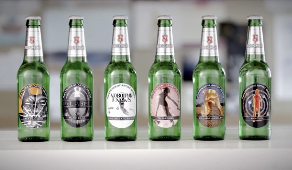 Video: Becks “Independent Artist Series” Bottles