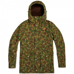 Monitaly Wool Hooded Parka