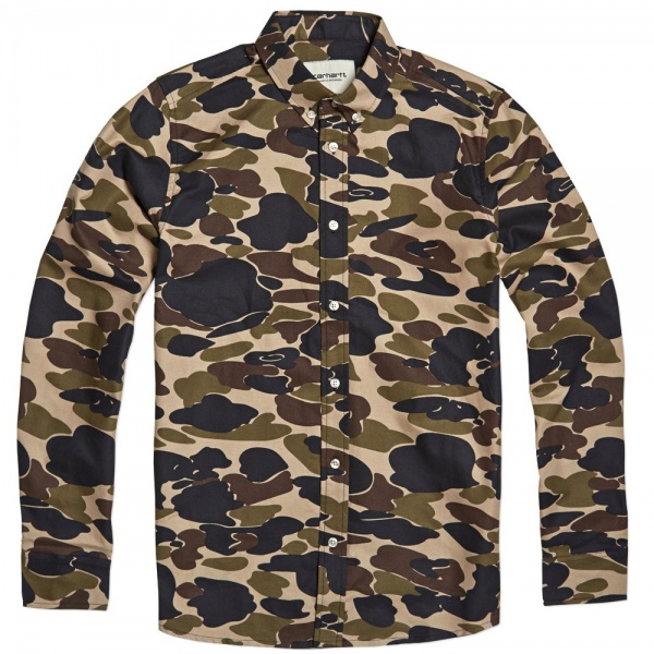Carhartt Camouflage Oxford Shirt