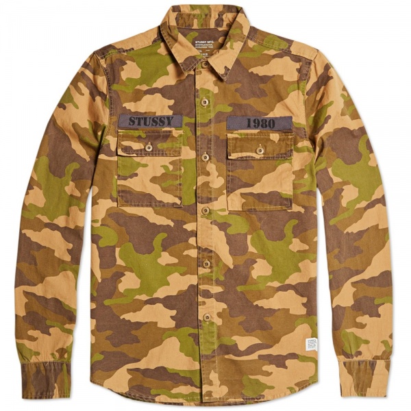Stussy Holiday Camouflage Shirt