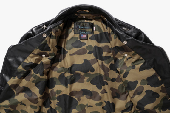 A Bathing Ape x Schott’s One Star Riders Jacket