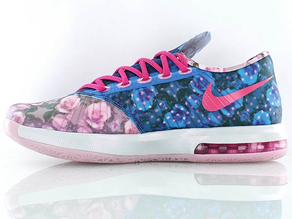 Nike KD6 Floral &ndash; Aunt Pearl 