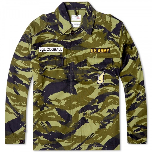The Real McCoy's Sgt. Oddball Lizard Shirt Jacket